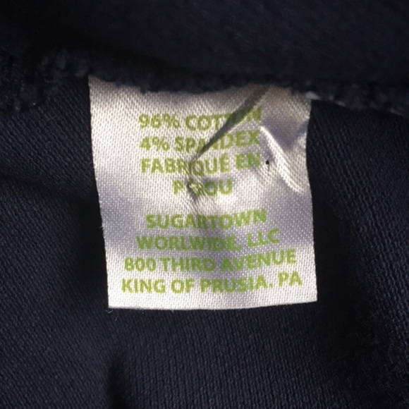 Lilly Pulitzer Shortsleeve Dark Navy Blue and Pink Polo - Picture 5 of 6